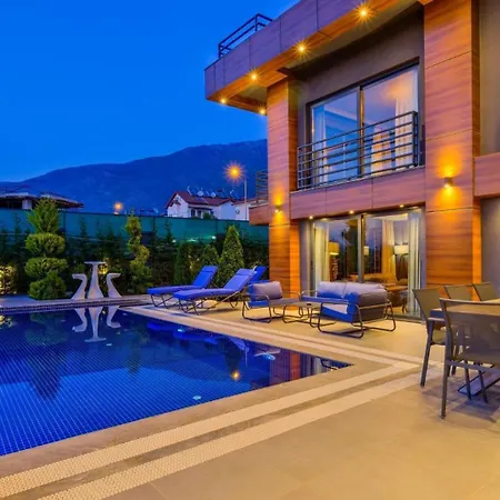 Luxury Close To Shops And Restaurants -large Garden Pool Table And Table Tennis Villa Fethiye